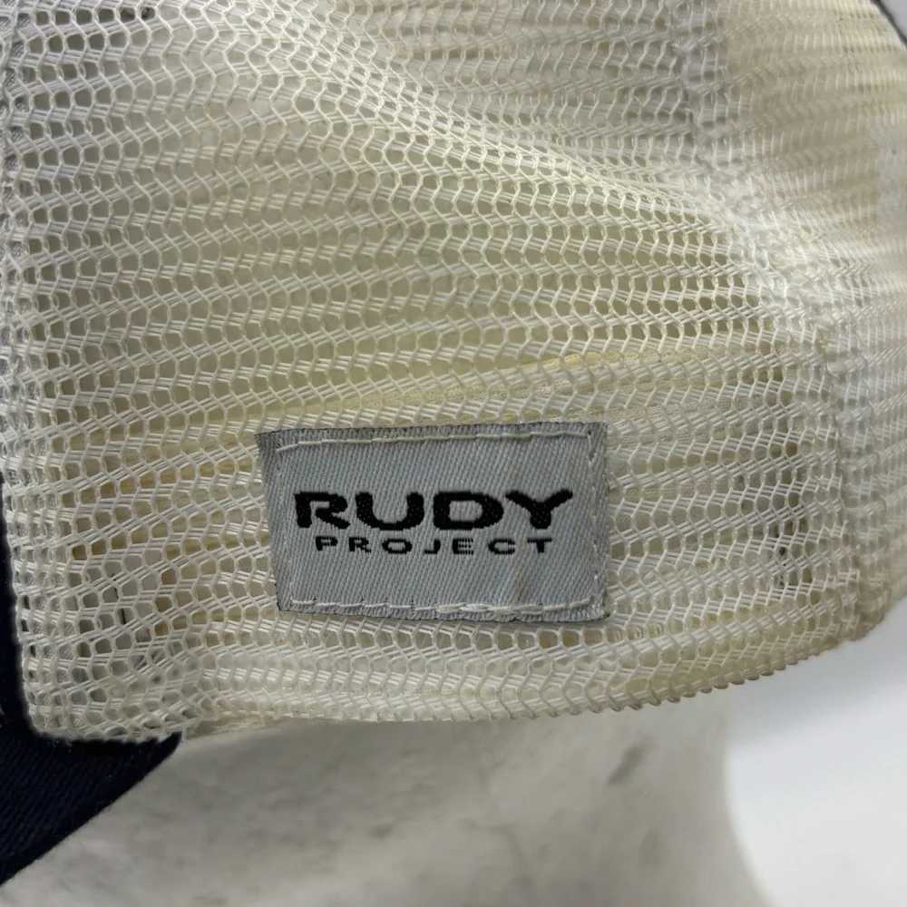 Rudy Project #1 Kona Trucker Hat Black White Mesh Snapback Cap